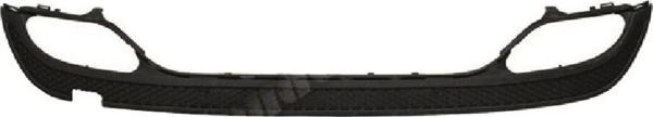 NS Nilser Auto Parts Mercedes W205 Arka Tampon Difüzörü 2 Arka Çıkış Amg C63 2014-2018 - Image 1