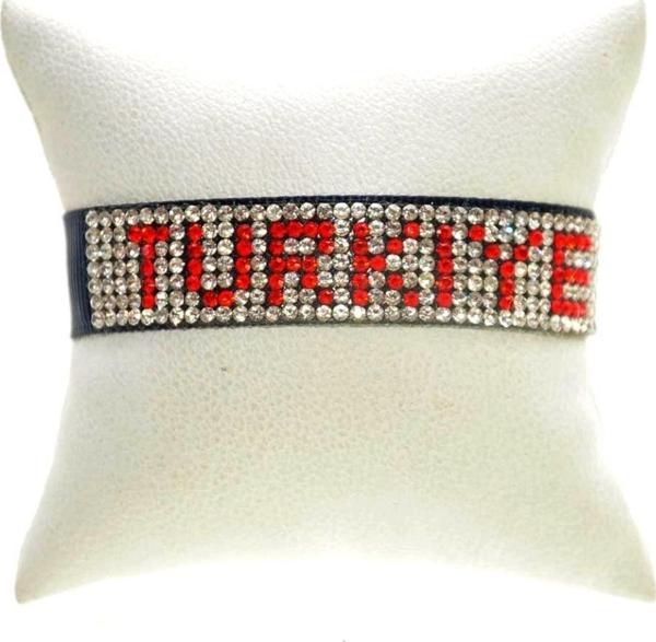 Swarovski Taşlı Bileklik Hediyelik Bileklik Yeni Sezon - Image 1