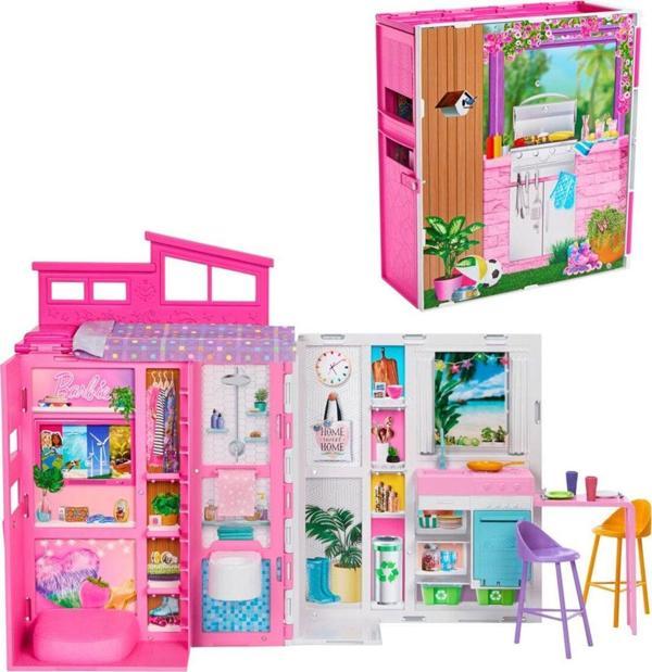 Barbie 'nin Yeni Portatif Evi 2024 HRJ76 - Image 1