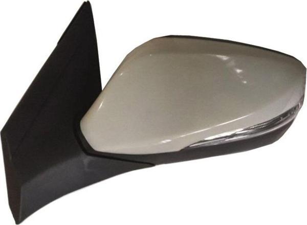 NS Nilser Auto Parts Hyundai Accent Blue Dikiz Ayna Sol Elektrikli Sinyalli Beyaz 11-17 - Image 1