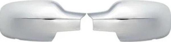 S Dizayn Renault Megane Sağ Sol Ayna Kapağı Takım Krom Set 2004-2010 - Image 1