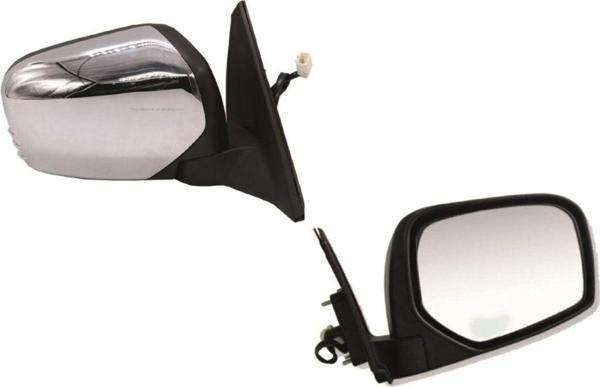 NS Nilser Auto Parts Mitsubishi L200 Dikiz Ayna Sağ Elektirikli Krom 3 Fişli 2007-2014 - Image 1