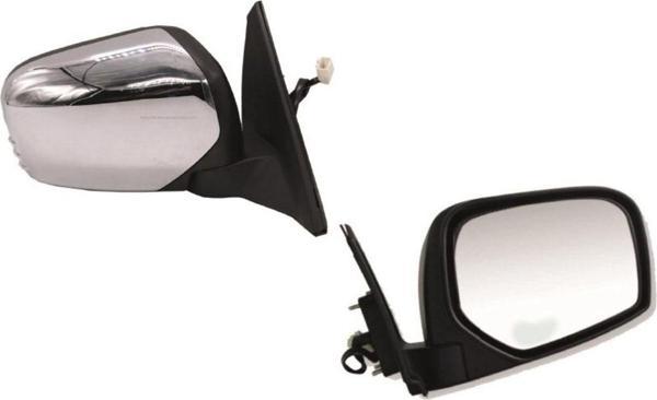 NS Nilser Auto Parts Mitsubishi L200 Dikiz Ayna Sağ Katlanabilir Krom 5 Fiş 2007-2014 - Image 1