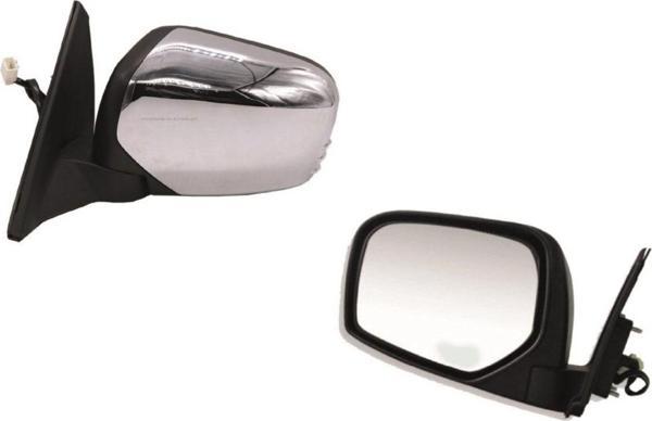 NS Nilser Auto Parts Mitsubishi L200 Dikiz Ayna Sol Elektirikli Krom 3 Fişli 2007-2014 - Image 1