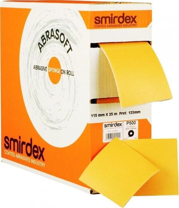 SMİRDEX SÜNGER RULO ZIMPARA 115 MM 220 KUM - Image 1