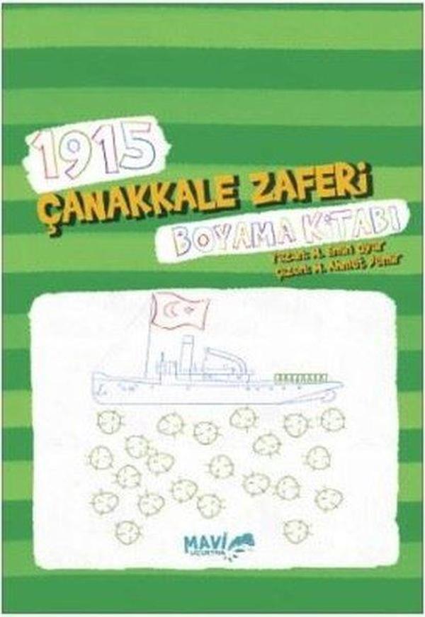 1915 Çanakkale Zaferi Boyama Kitabı - Mavi Uçurtma - Image 1