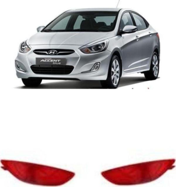 NS Nilser Auto Parts Hyundai Accent  Uyumlu lue Reflektör Tampon Arka Sağ-sol Takım 2011-2015 - Image 1