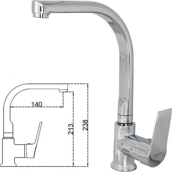 STİLLA SERİSİ KUĞU LAVABO BATARYASI - Image 1