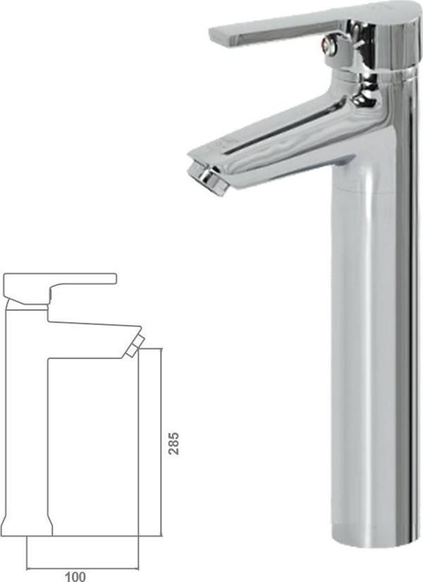 VAYRA SERİSİ ÇANAK LAVABO BATARYASI  - Image 1