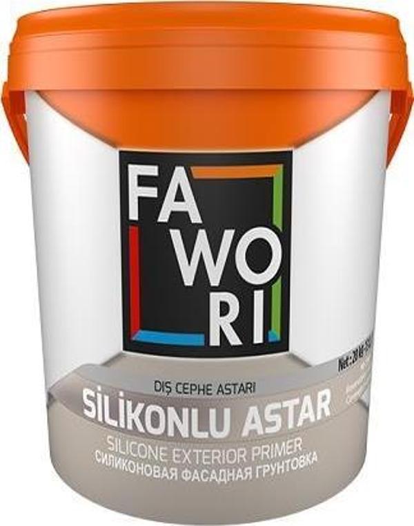Fawori Silikonlu Dış Cephe Astarı 10 Kg Beyaz - Image 1
