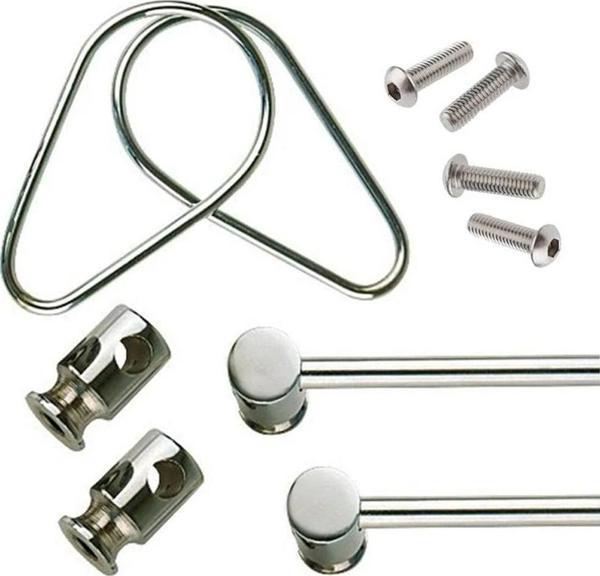 BEŞİK MEKANİZMASI 80 CM TAKIM KROM - Image 1