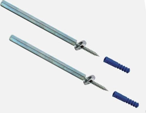 METAL GİZLİ RAF TUTUCU ÇİNKO 8X100 TAKIM - Image 1