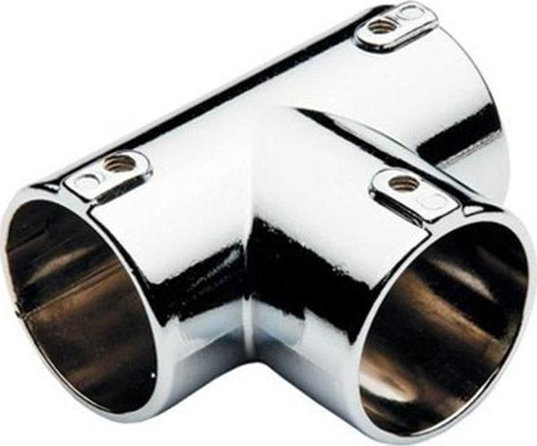 T BORU FLANŞI VİDALI KROM Q25 - Image 1