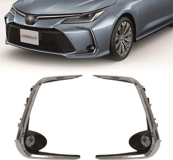 NS Nilser Auto Parts Toyota Corolla Sis Lamba Ledli+ Krom Kapak Set 2019-2021 - Image 1