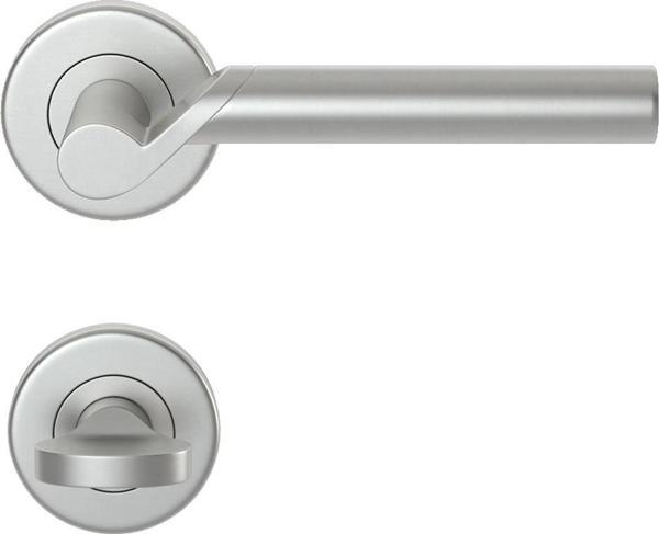 CONDI 1003 SATEN KROM ROZETLI KAPI KOLU ROZETLİ WC (TK) - Image 1