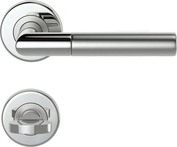 CONDI 103 SATEN KROM ROZETLI KAPI KOLU ROZETLİ WC (TK) - Image 1