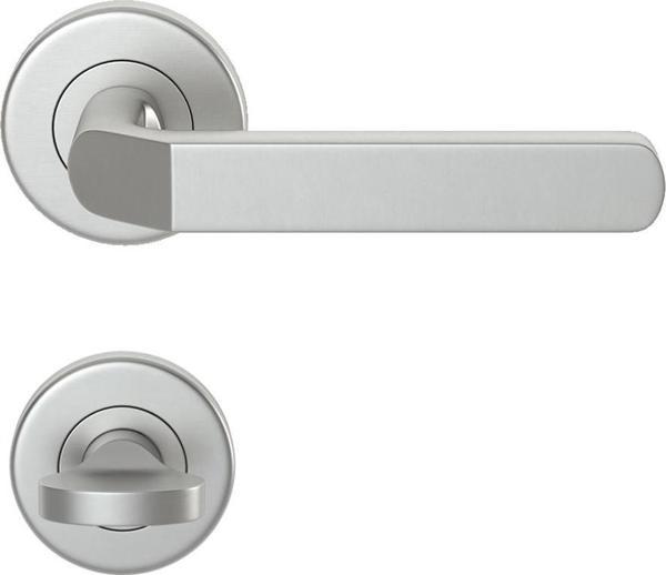 CONDI 1083 SATEN KROM ROZETLI KAPI KOLU ROZETLİ WC (TK) - Image 1