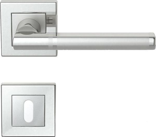 CONDI 1093K SATEN KROM ROZETLI KAPI KOLU ROZETLİ ODA (TK) - Image 1