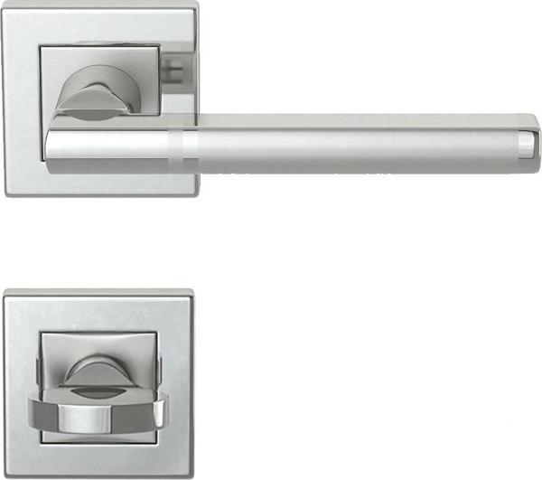 CONDI 1093K SATEN KROM ROZETLI KAPI KOLU ROZETLİ WC (TK) - Image 1