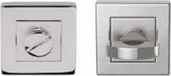 CONDİ KARE WC MANDALI 12 SATEN KROM - Image 1