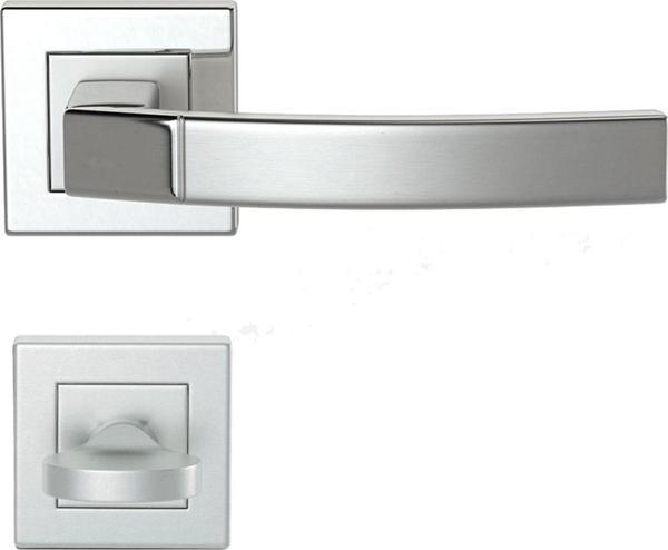 CONDI 1603KA SATEN KROM ROZETLI KAPI KOLU ROZETLİ WC (TK) - Image 1