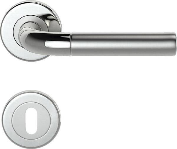 CONDI 203 SATEN KROM ROZETLI KAPI KOLU ROZETLİ ODA (TK) - Image 1
