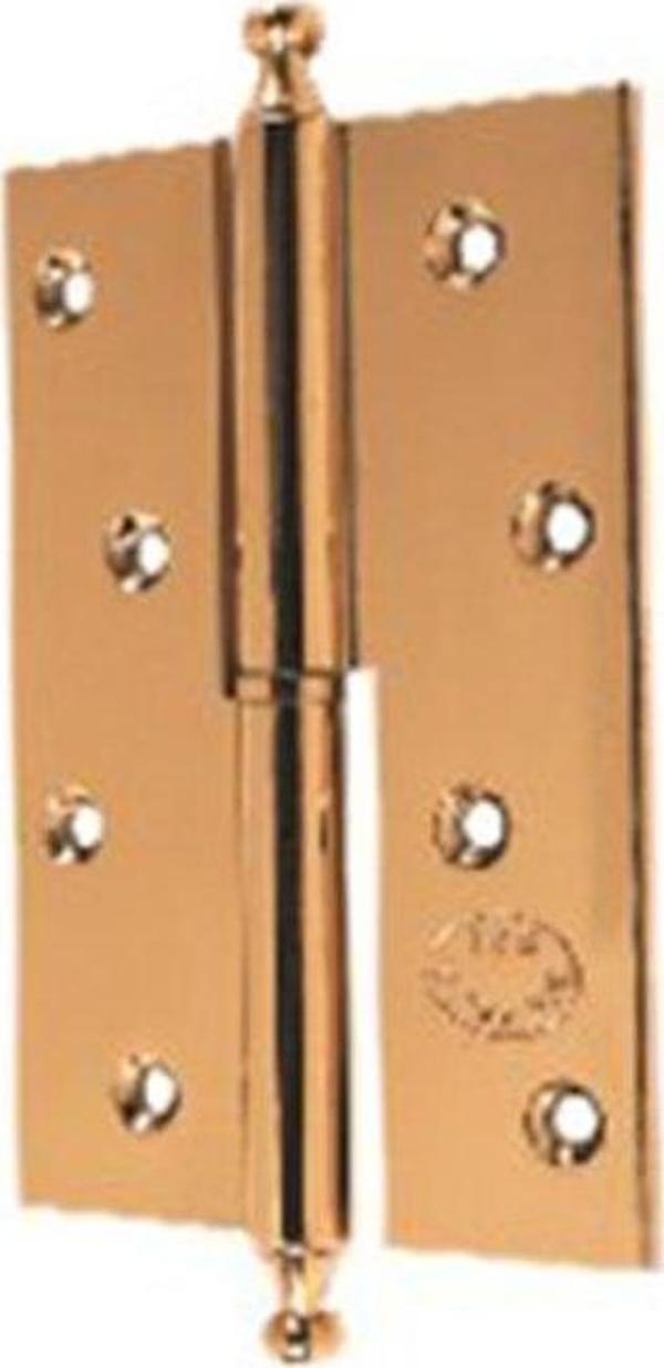 DOĞANLAR 12 CM OKKA KAPI MENTEŞESİ MİSKETLİ ALBİRİFİN SAĞ - Image 1
