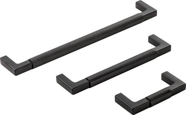 DOĞANLAR AL349  KULP MAT SİYAH 128 MM - Image 1