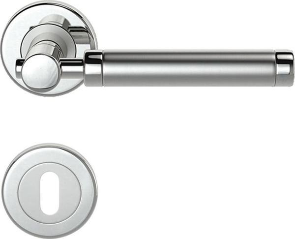 CONDI 303 SATEN KROM ROZETLI KAPI KOLU ROZETLİ ODA (TK) - Image 1