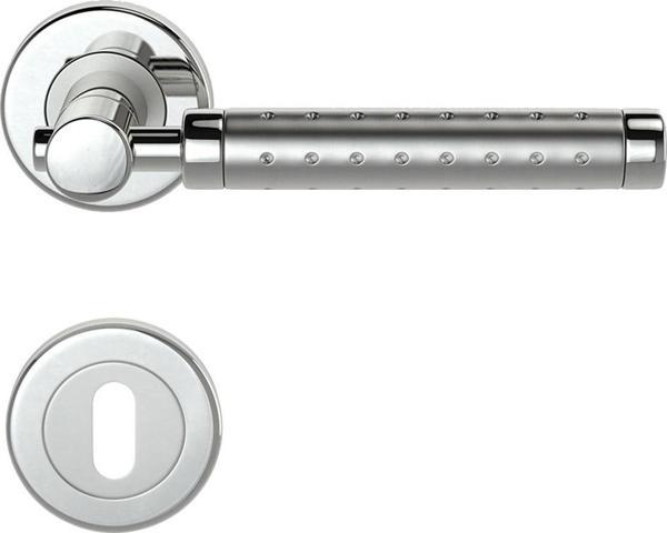 CONDI 306 NOKTALI SATEN KROM ROZETLI KAPI KOLU ROZETLİ ODA (TK) - Image 1