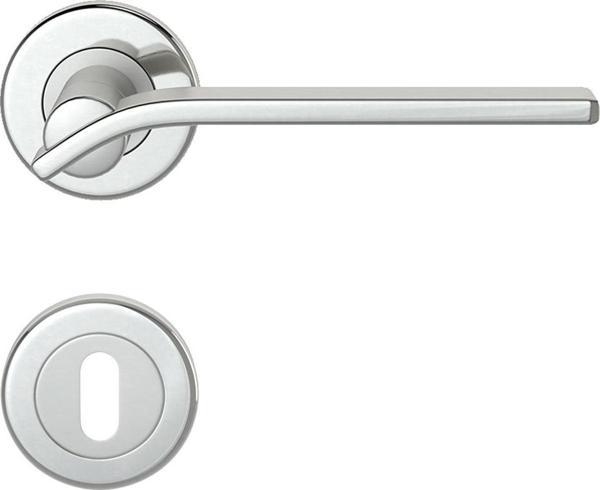 CONDI 403 SATEN KROM ROZETLI KAPI KOLU ROZETLİ ODA (TK) - Image 1