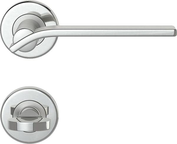 CONDI 403 SATEN KROM ROZETLI KAPI KOLU ROZETLİ WC (TK) - Image 1
