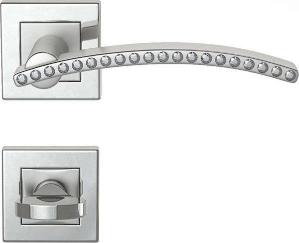 CONDI 503KT SATEN KROM ROZETLI KAPI KOLU ROZETLİ WC (TK) - Image 1