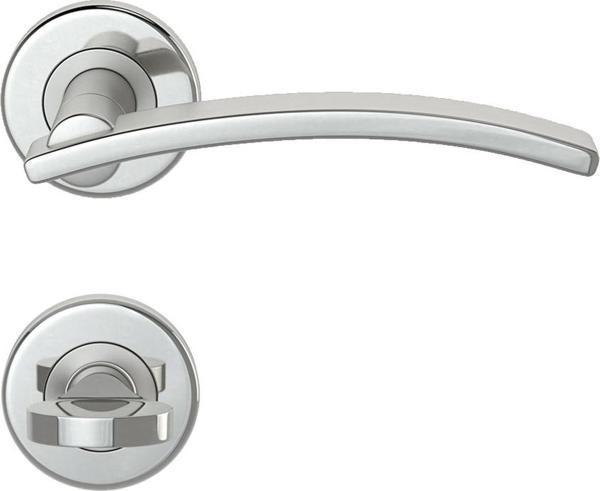 CONDI 603 SATEN KROM ROZETLI KAPI KOLU ROZETLİ WC (TK) - Image 1