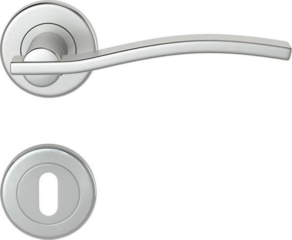 CONDI 703 SATEN KROM ROZETLI KAPI KOLU ROZETLİ ODA (TK) - Image 1