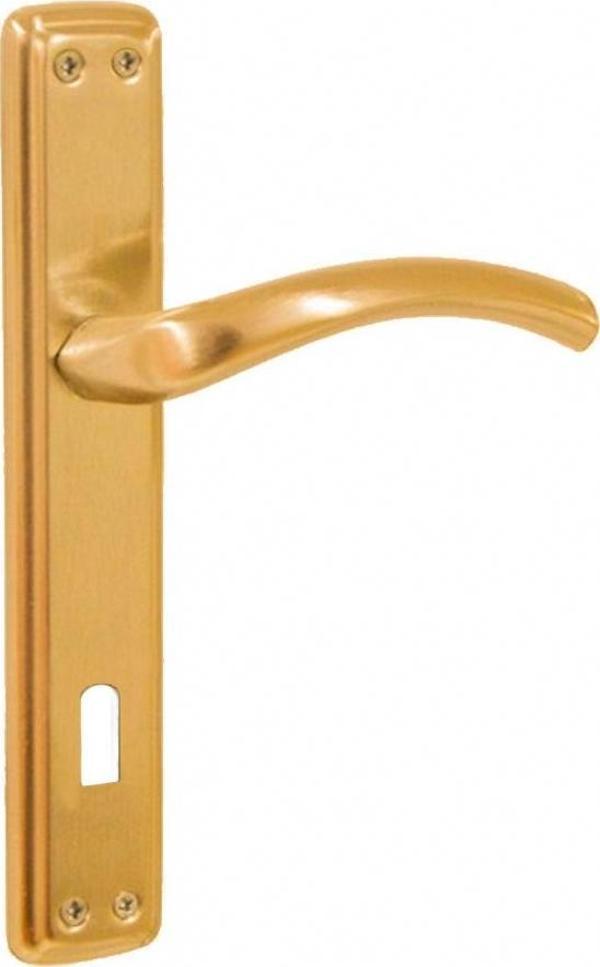 DOĞANLAR KAVİSLİ ALBİRİFİN AYNALI ODA KAPI KOLU - Image 1