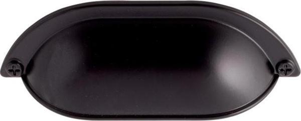 ERKUL 1028 ÇANAK 64 MM MAT SİYAH MOBİLYA KULBU - Image 1