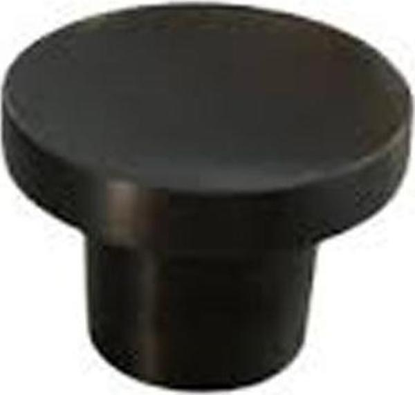 ERKUL 2601 REZENE MAT SİYAH DÜĞME KULP - Image 1