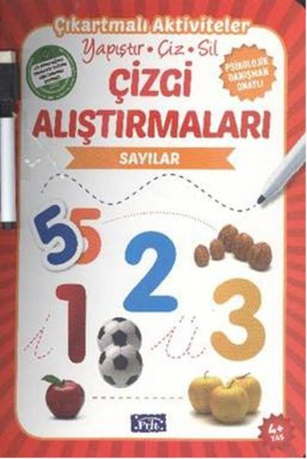 Çizgi Alıştırmaları - Sayılar - Parıltı Yayınları - Image 1