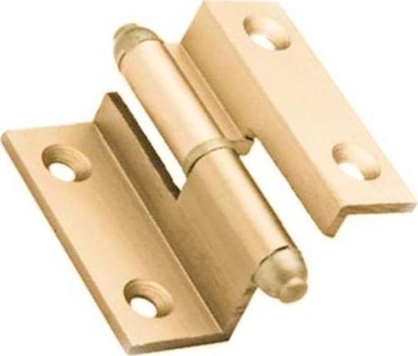 ALÜMİNYUM CUMBALI SABİT MENTEŞE 5 CM SARI - Image 1
