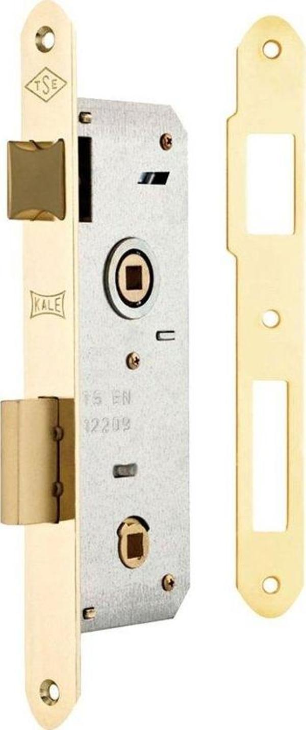 KALE 149 R 45 MM BANYO WC KAPI KİLİDİ SARI - Image 1
