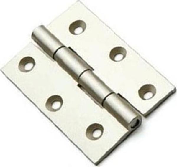ALÜMİNYUM SABİT MENTEŞE 4 CM SATEN - Image 1