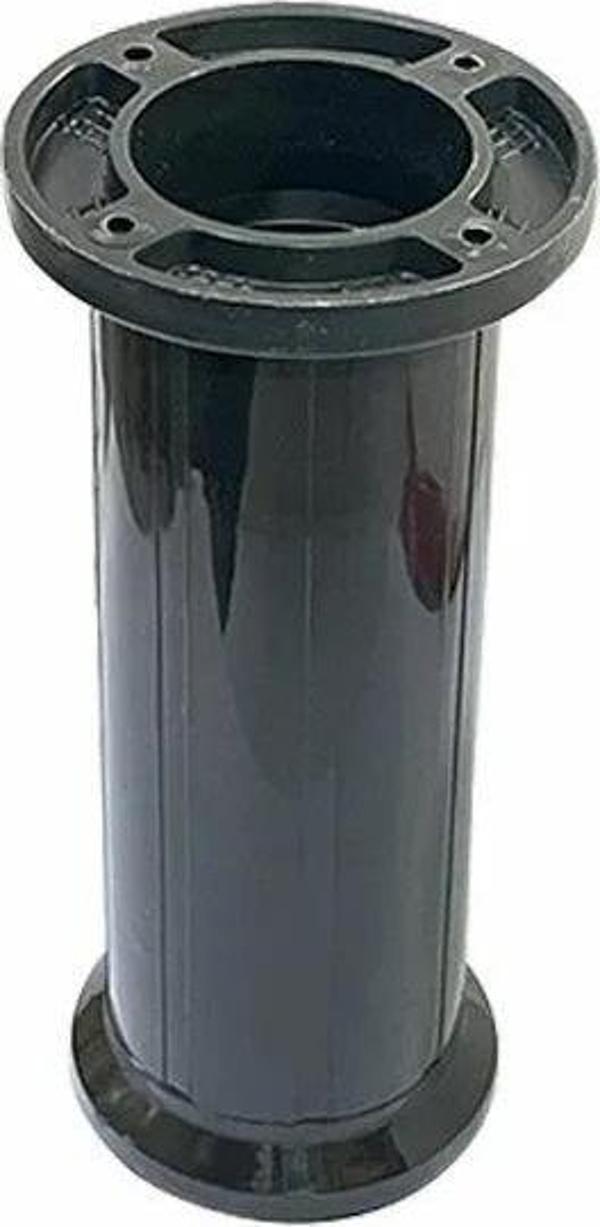  LETTO 12 CM PLS.VİDALI AYAK SİYAH - Image 1