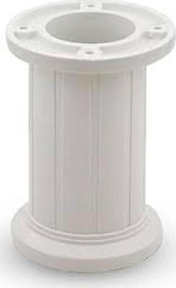 LETTO MONTAJSIZ 10 CM PLASTİK VİDALI AYAK BEYAZ - Image 1