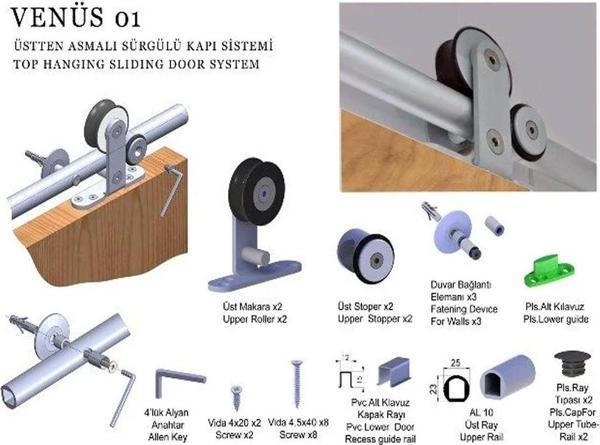 MEPA VENÜS 01 KAPI SİSTEMİ MEKANİZMASI - Image 1
