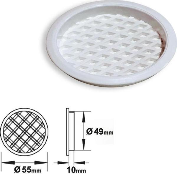 PLASTİK MENFEZ 50 LİK BEYAZ - Image 1