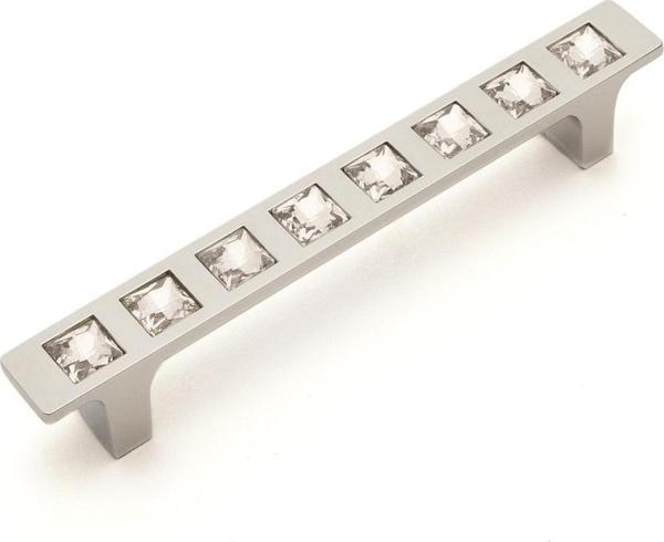 UMUT 491 TAŞLI KULP MAT KROM 128 MM - Image 1