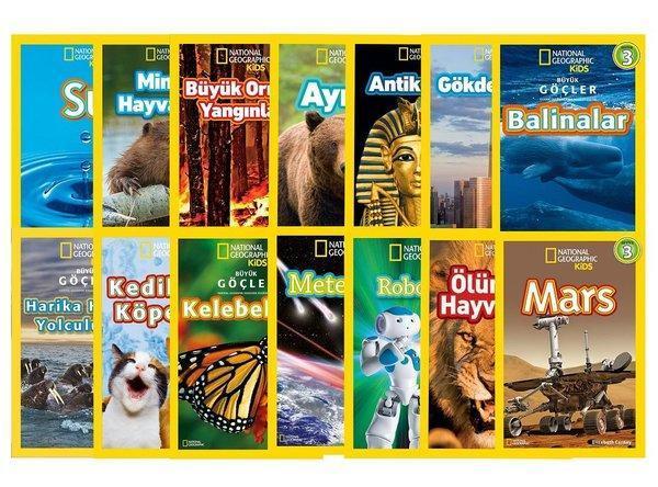 National Geographic Kids Seviye 3 Seti-14 Kitap Takım - Beta Kids - Image 1