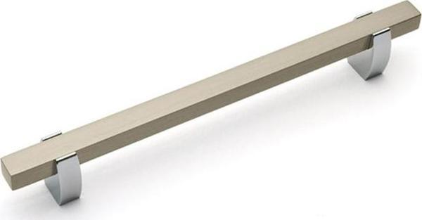 UMUT 765-224 MM KROM BEYAZ MOBİLYA KULP - Image 1