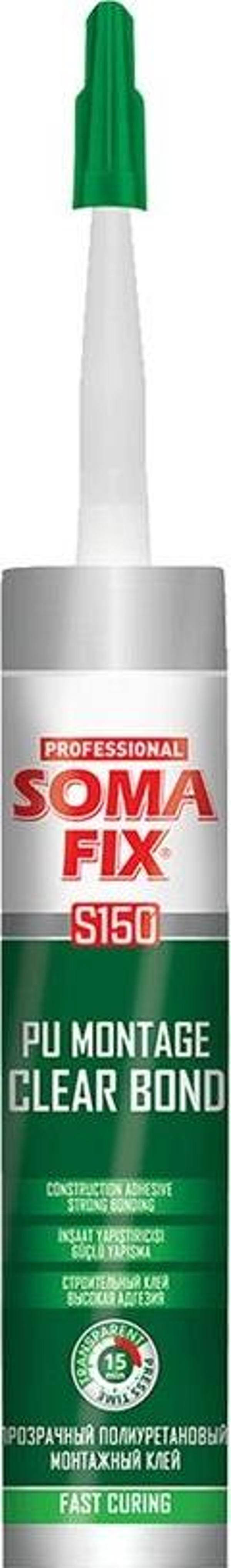 SOMAFİX PU MONTEGE CLEARBOND SIVI ÇİVİ 310 ML - Image 1